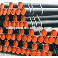 ASTM A53 carbon seamelss black tube